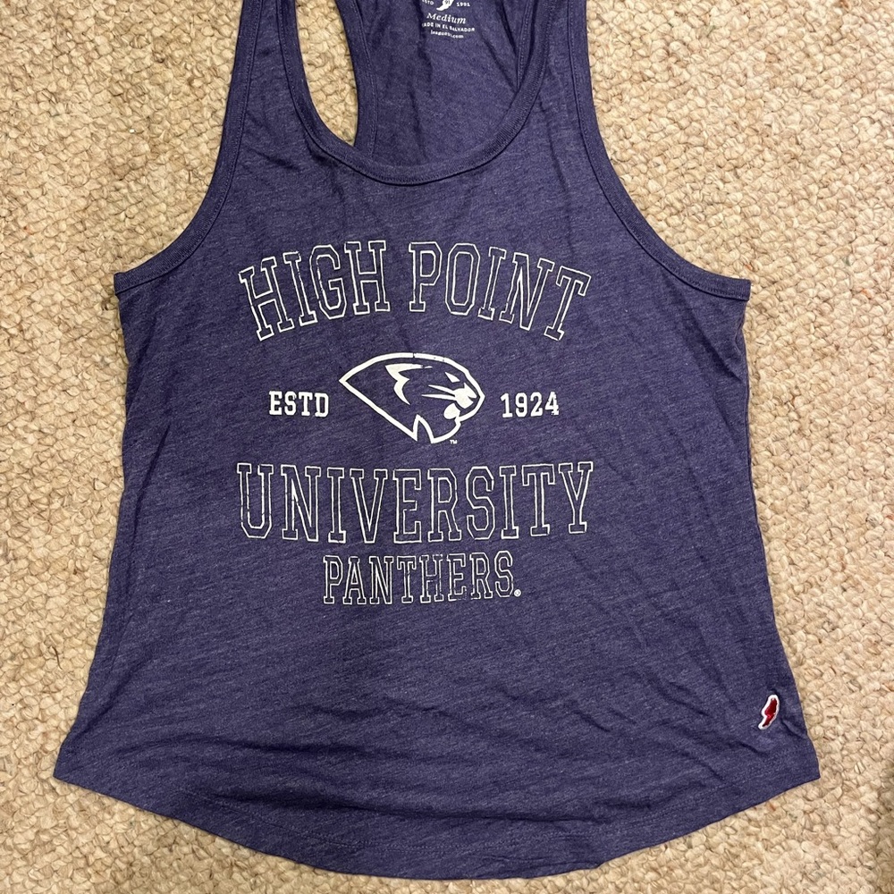 League Purple Tank Top